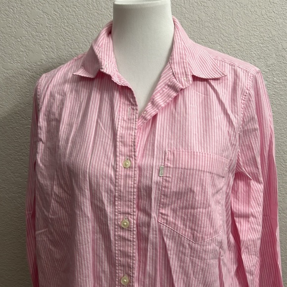 Levi’s Pink Stripes Long Sleeves Shirt - Picture 2 of 6